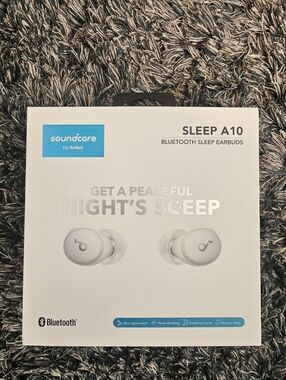 Soundcore Sleep A10 Bluetooth Sleep Earbuds - White